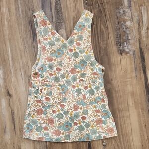 Carter's Green and Pink Wrap Tank Top Dress Casual